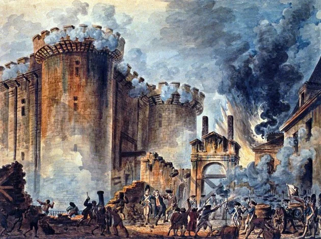 Queda da Bastilha - Deu início à Revolução Francesa