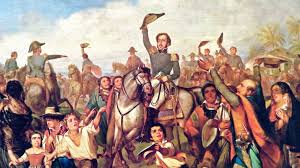 Independência do Brasil - Ocorrida em 7 de setembro de 1822, manteve a escravidão e a monarquia